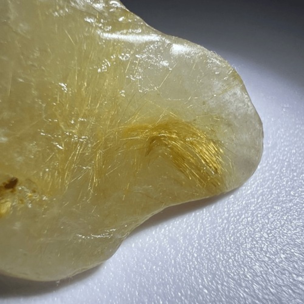 Golden Rutilated Quartz‎ Crystal Freeform - Picture 6 of 14